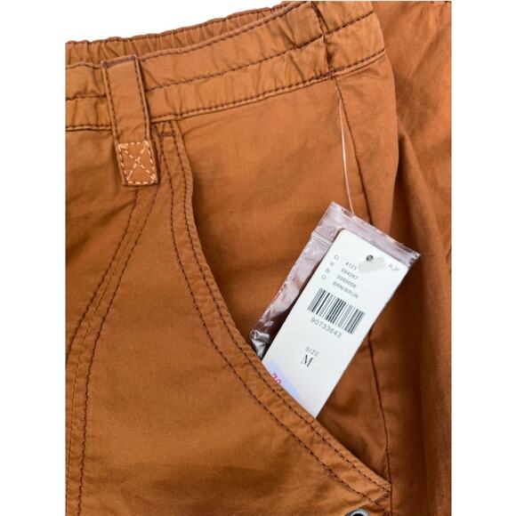 Anthropologie Pilcro Tactical Utility Jogger Pants | M, Cinnamon Brown NWT $128 - Picture 9 of 12
